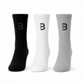 Unisex Daily Essential Crew Socks (3 Pack)