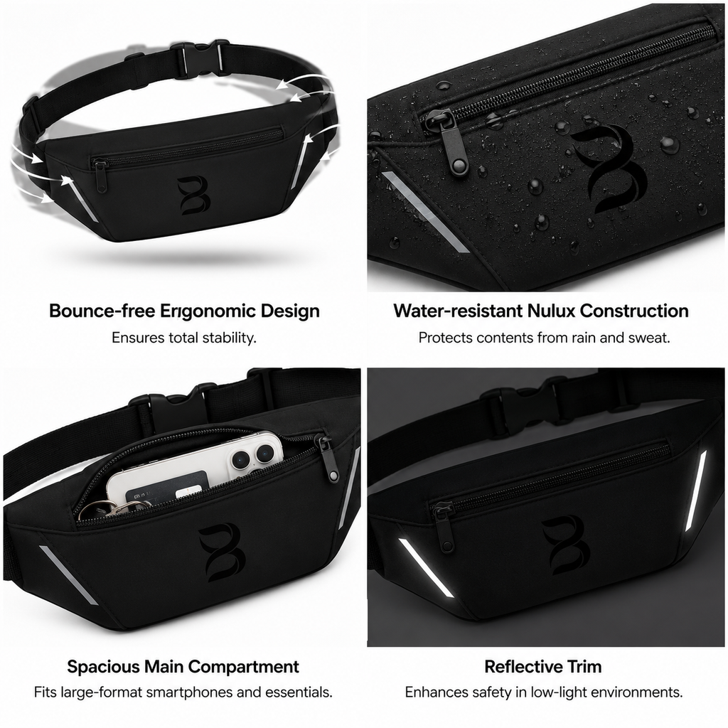 MaxHold Adjustable Running Waist Pack