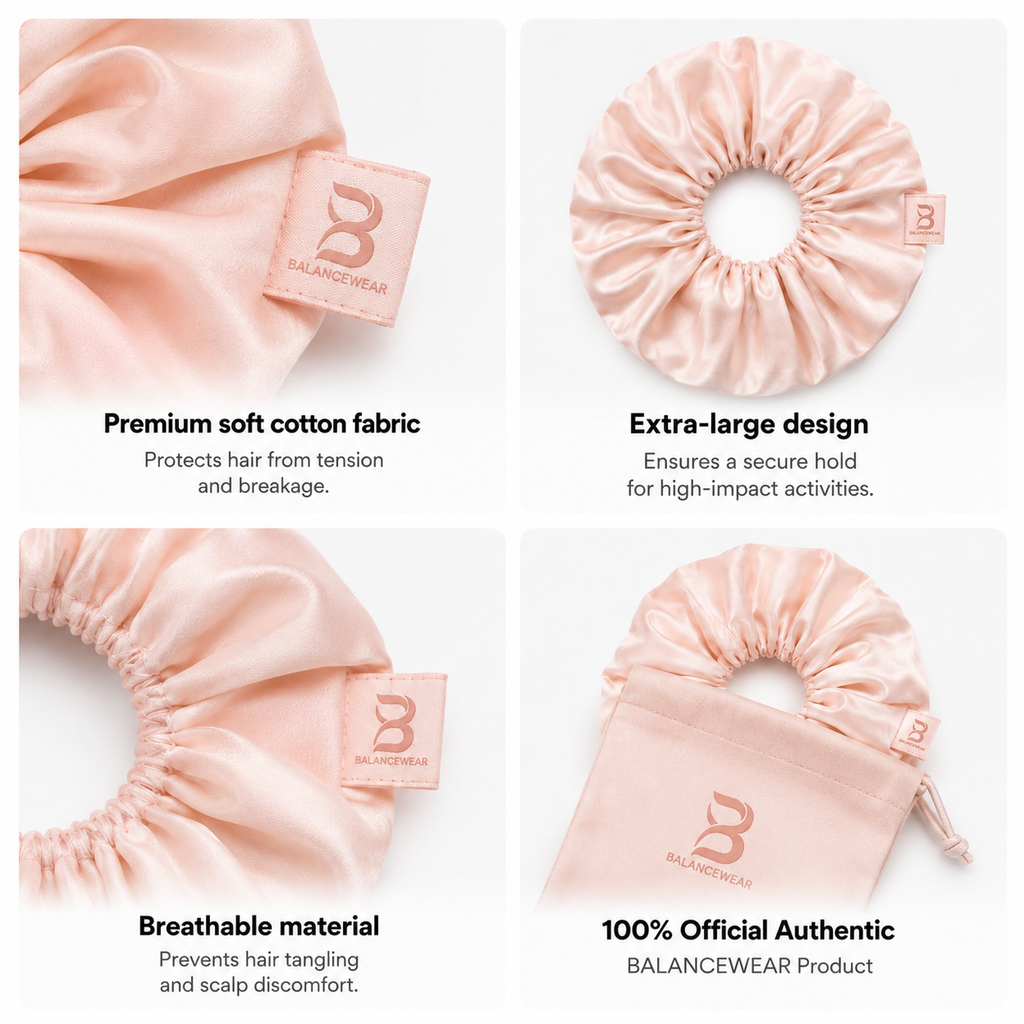 Uplifting Oversized Scrunchie