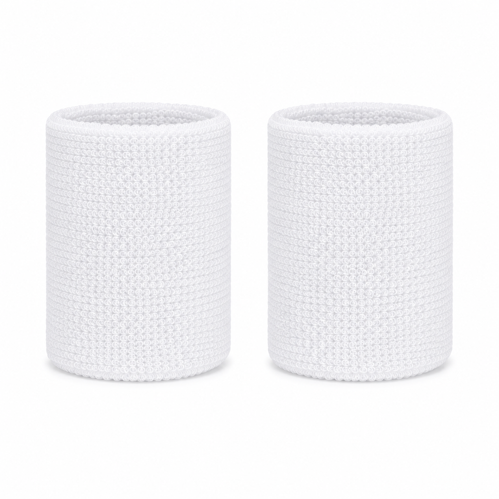 Premium Tennis Wristbands 2 Pack