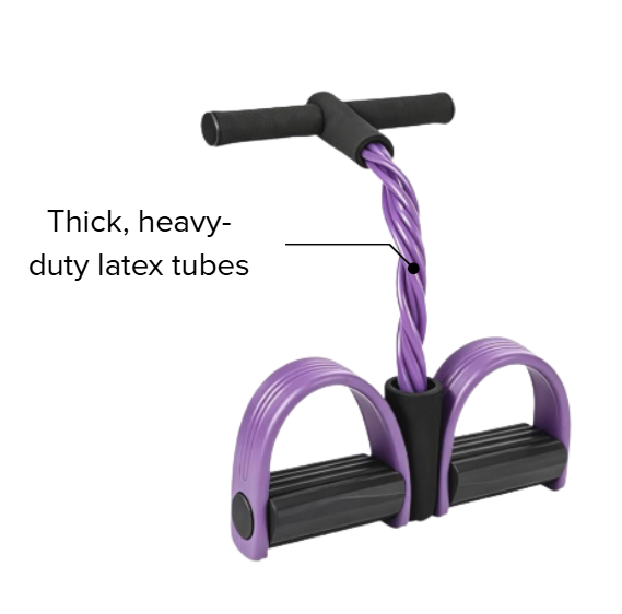 Heavy-Duty Resistance Tube Bands (with Cushioned Handles)