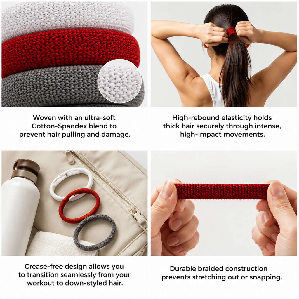 Knit Hair Ties