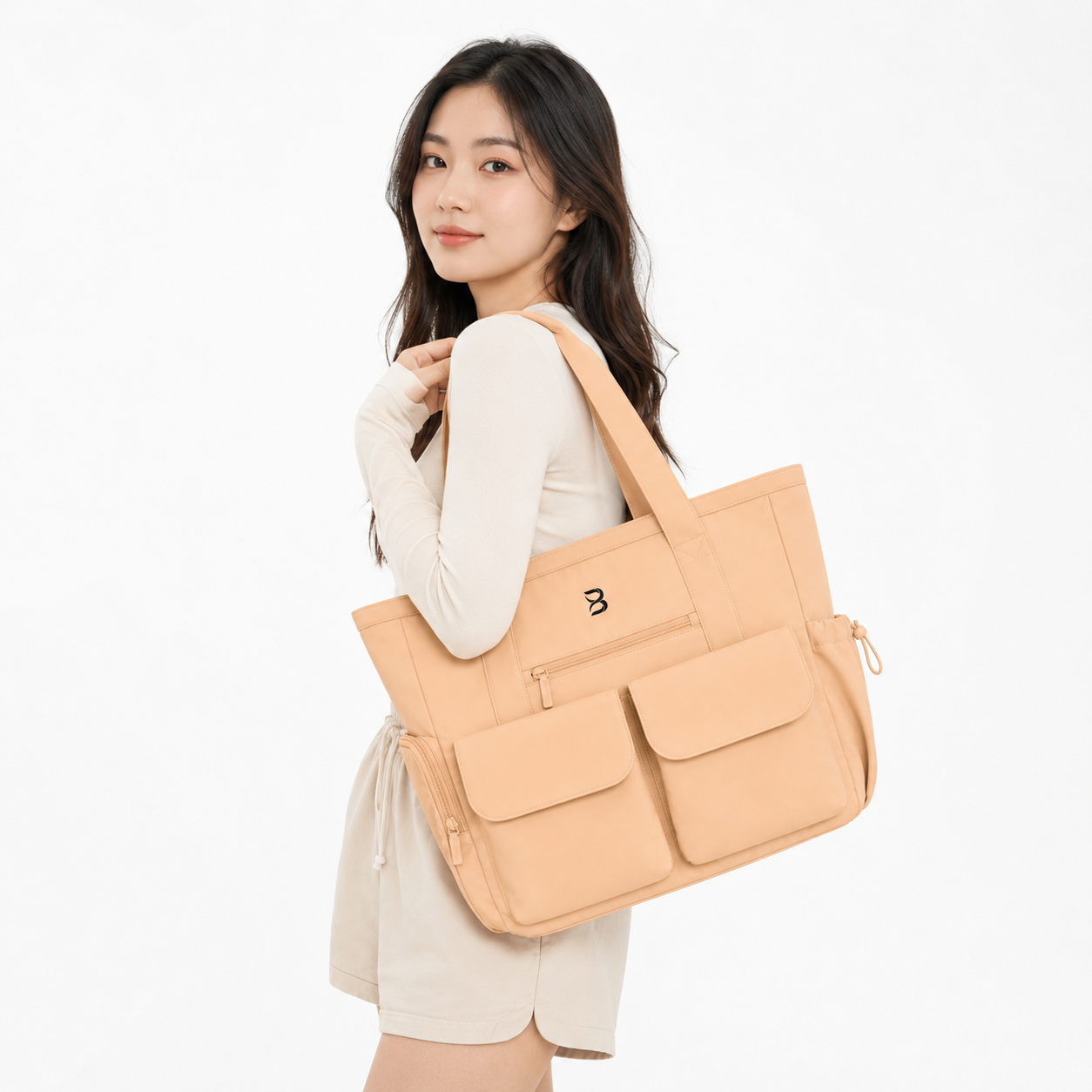 Daily Multi-Pocket Tote Bag 20L