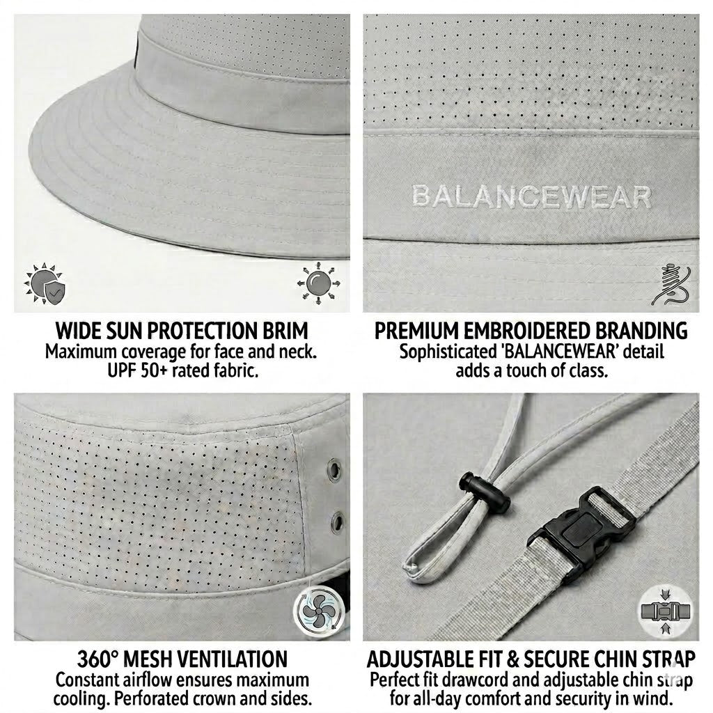 Breathable Outdoor Bucket Hat